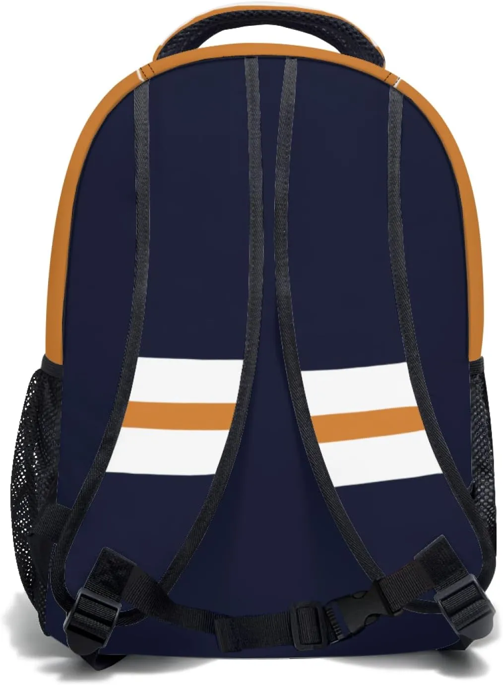 Anime Backpack Waterproof 17 Inch Oxford Cloth (Brown)