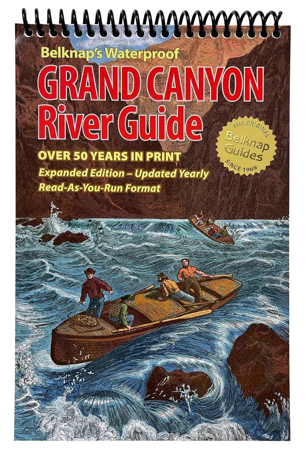 Belknap's Waterproof Grand Canyon River Guide Paperback  January 5, 2023