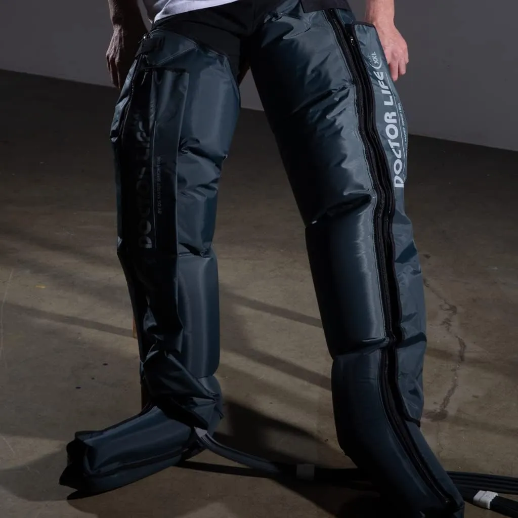 DOCTOR LIFE LX9max - Sequential Air Compression Recovery System : Device   Legs (XL)   Carry Bag, FSA-HSA Approved