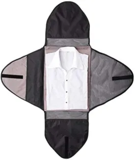 Garment Packing Folder For Travel Clothes Organizer Travel Garment Bag Luggage Accessory Black