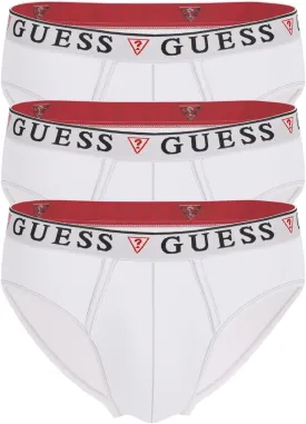 GUESS Men's Eco Brian Hero Brief 3pack