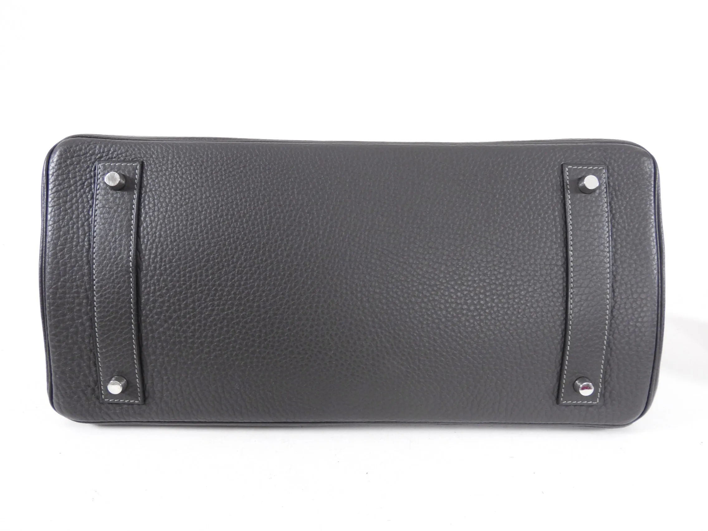 Hermes JPG Shoulder Birkin Graphite Clemence