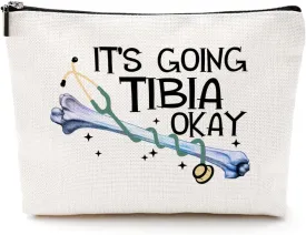 Physical Therapist Gifts Physical Therapy Makeup Bag Occupational Therapy Gifts Cosmetic Bag Thank You Gifts for Women PT Physical Therapist Assistant Travel Toiletry Bag Christmas Birthday Gifts