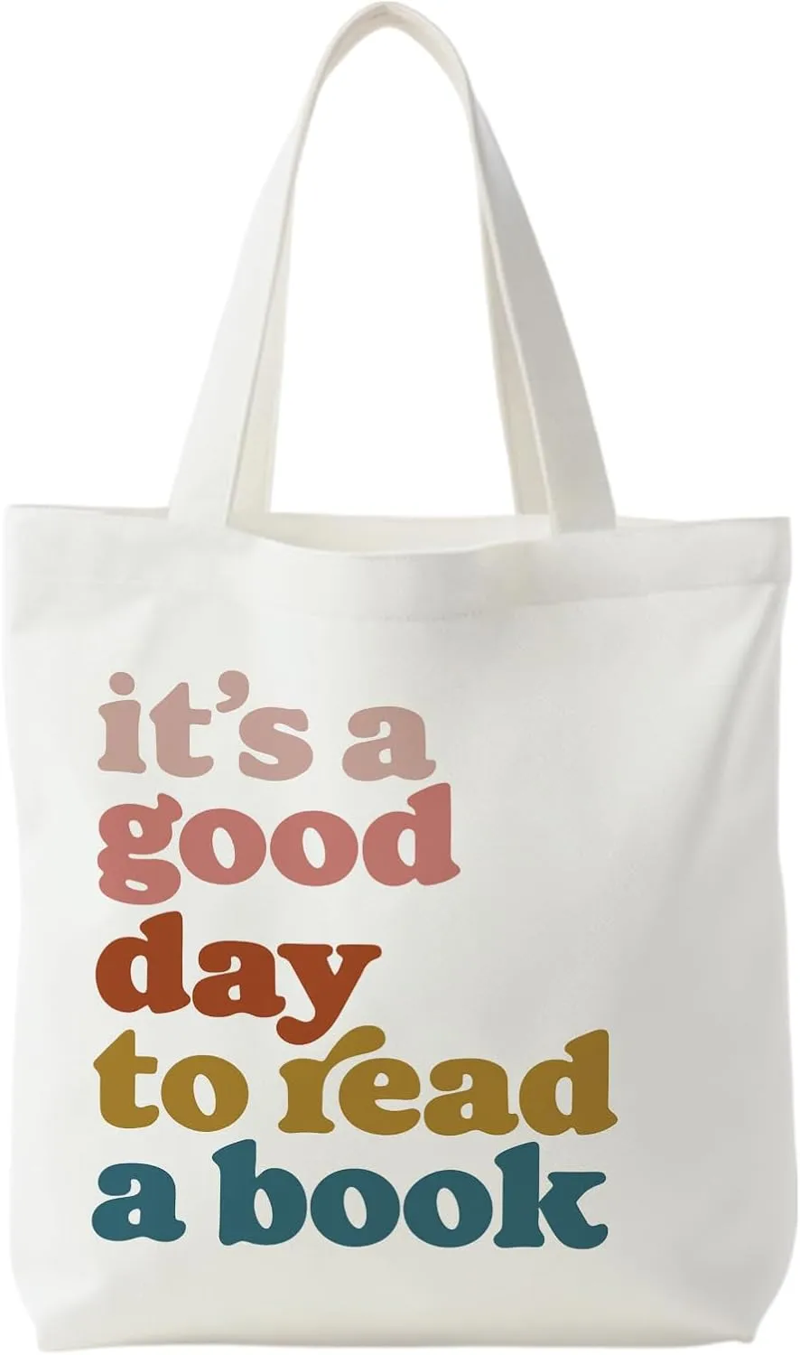 Reading Tote Bag, Book Tote Bag, Reading Book Bags for Women