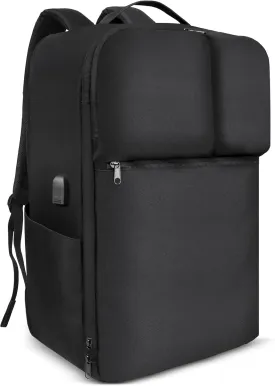 Travel Backpack, 40L Carry on Travel Backpack Flight Approved, Personal Item Travel Bag with USB Charging Port and Shoe Pouch, Casual Daypack for Weekender Business and Hiking