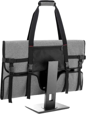 Trunab Carrying Case for 24" Monitors/LCD Screens Compatible with iMac 21.5"/24", Protective Monitor Travel Bag with Padded Velvet Lining (Patented Design)